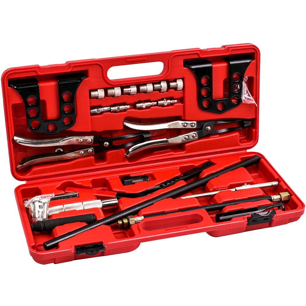 Spring Compressor Tool - MaXpeedingrods 23-delige cilinderkop klepveercompressor, klepafdichtingsinstallatie- en