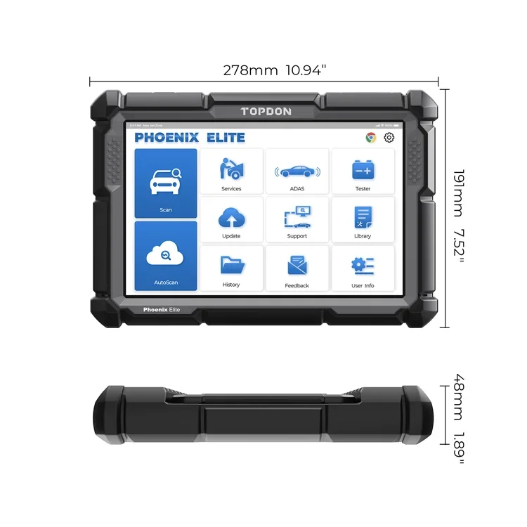 TOPDON PHOENIX ELITE Auto Ecu  - Car Diagnostic Tool recensie en prijs