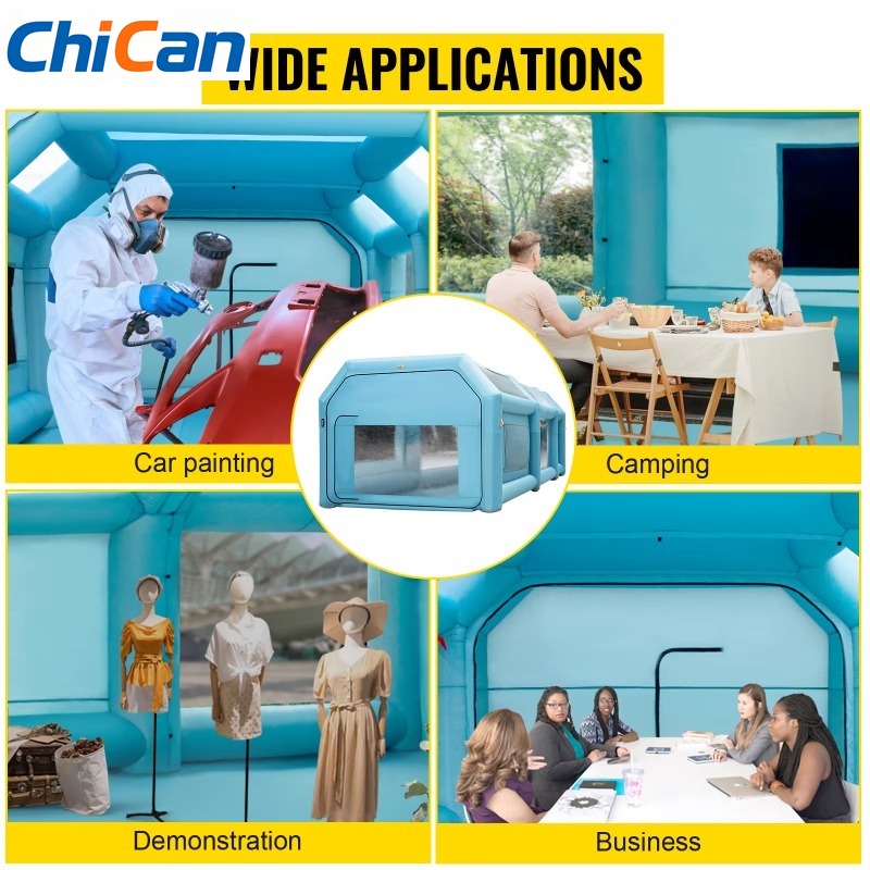 【Hot】 Opblaasbare verfbox Auto - Inflatable Paint Booth recensie en prijs