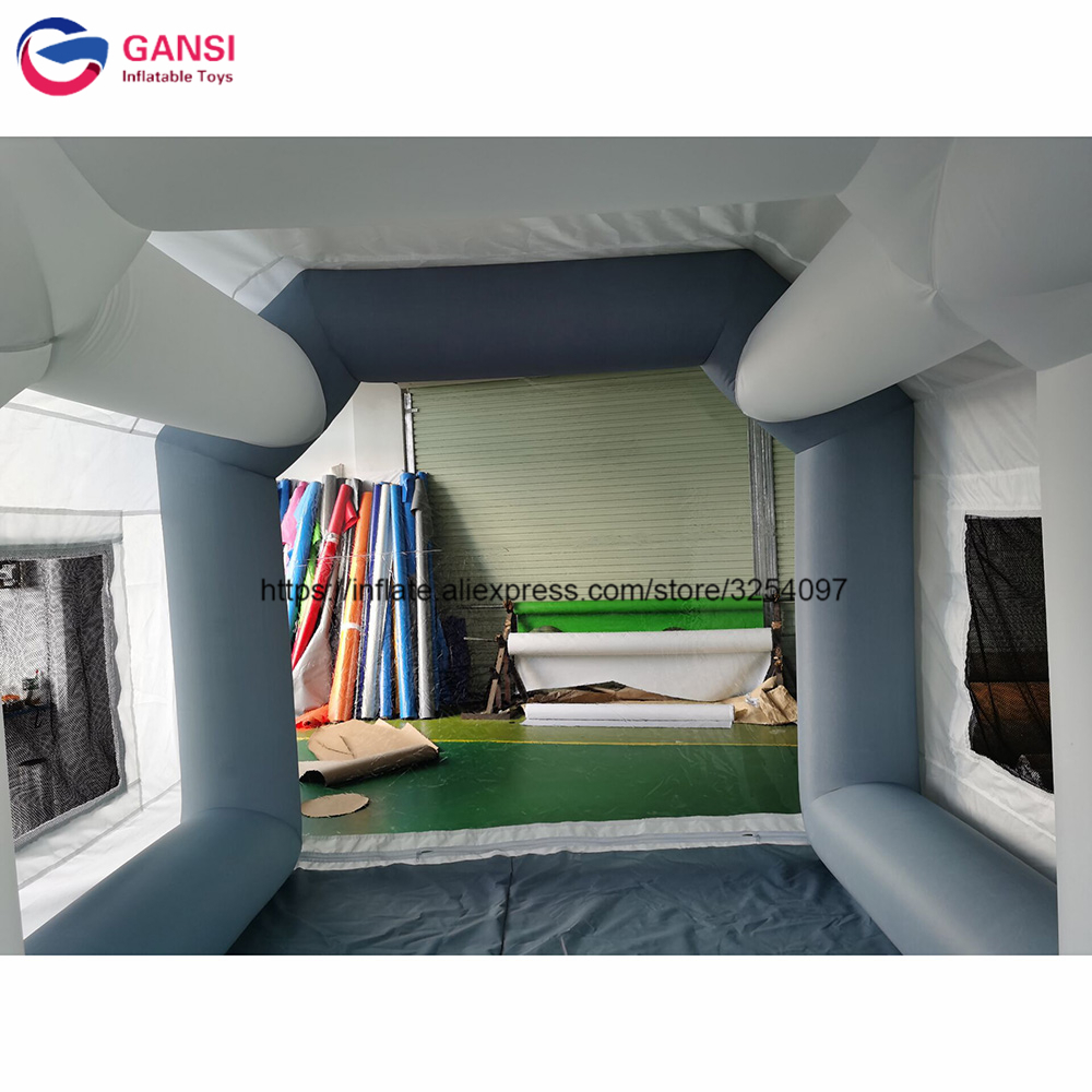 Opblaasbare verfstand van Oxfo - Inflatable Paint Booth recensie en prijs