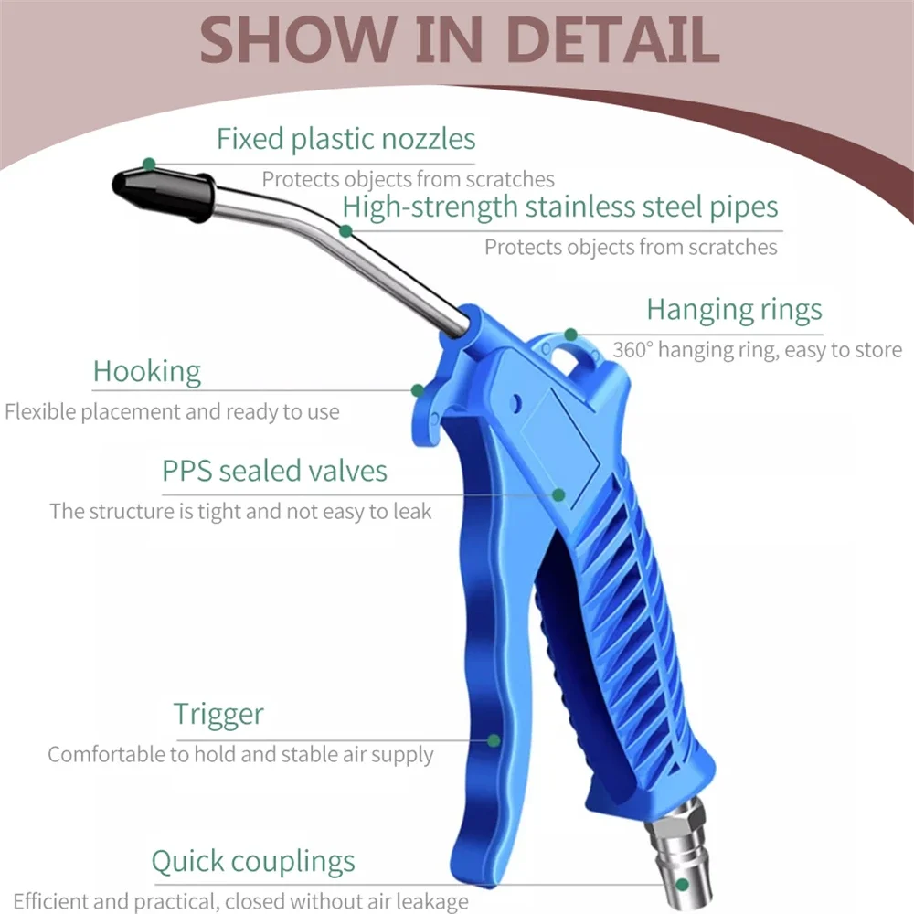 Stofpistool Luchtblazer Reinig - Spring Compressor Tool recensie en prijs